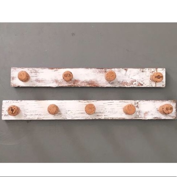 Handmade Champagne Cork Jewelry Rack Hanging Rack - Picture 7 of 8